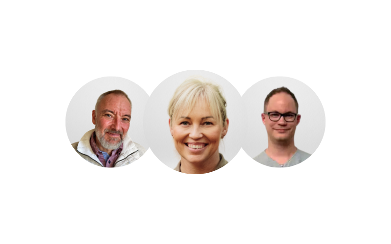 Mød vores lokale audiologer i Region Nordjylland - Leif, Tina og Philip.