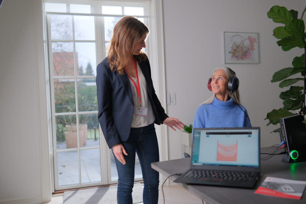 Test din hørelse hos Høreservice Danmark - Illustration