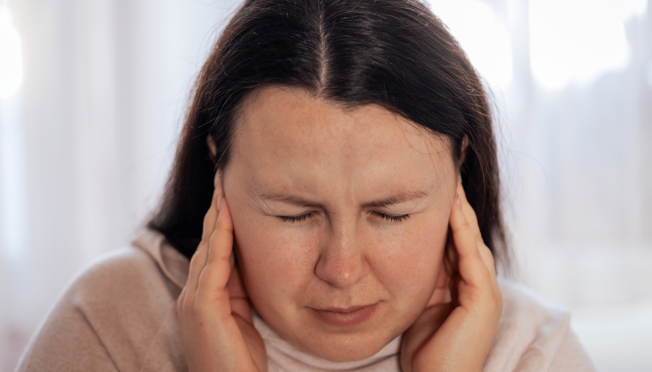 Tinnitus og stress: en ond spiral du kan bryde - Illustration
