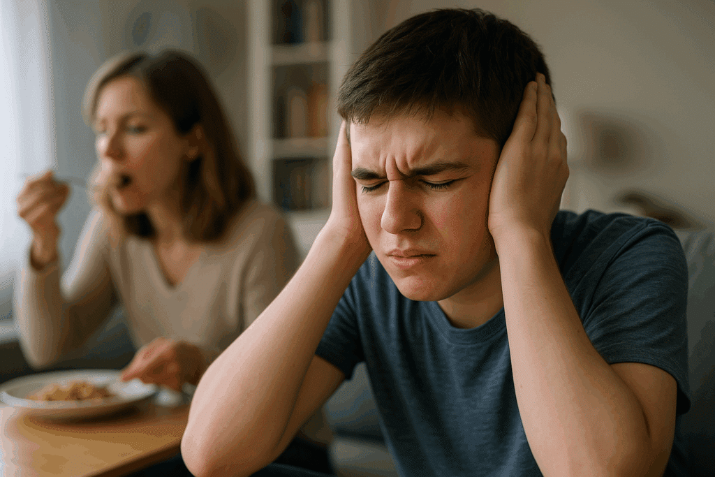 Misofoni og autisme: når lyde bliver en udfordring - Illustration