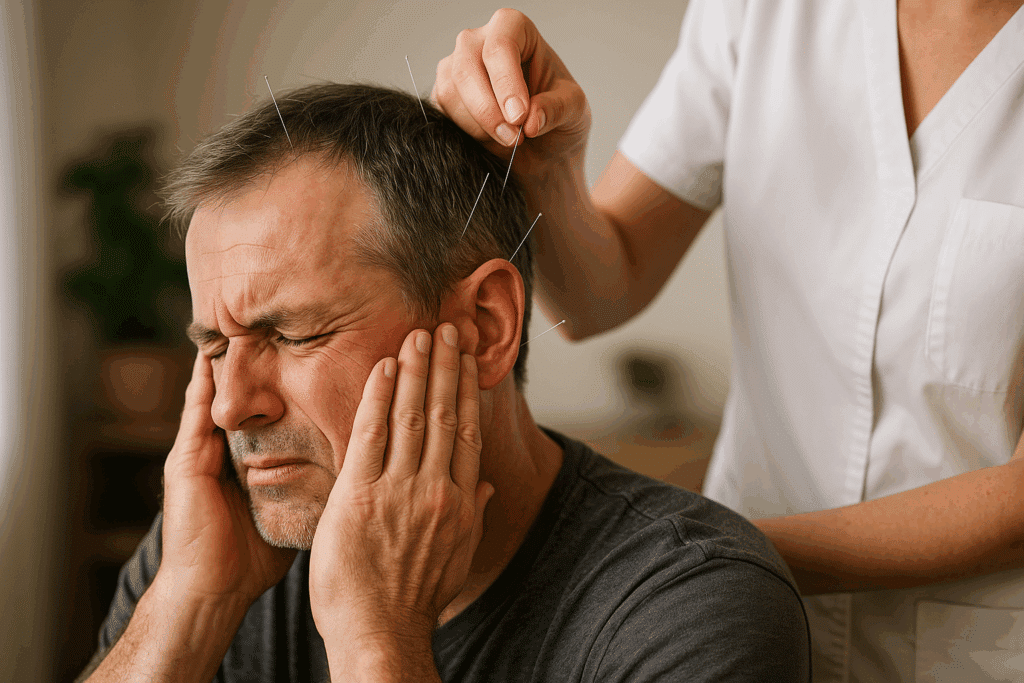 Tinnitus akupunktur: kan nåle lindre dine øresymptomer? - Illustration