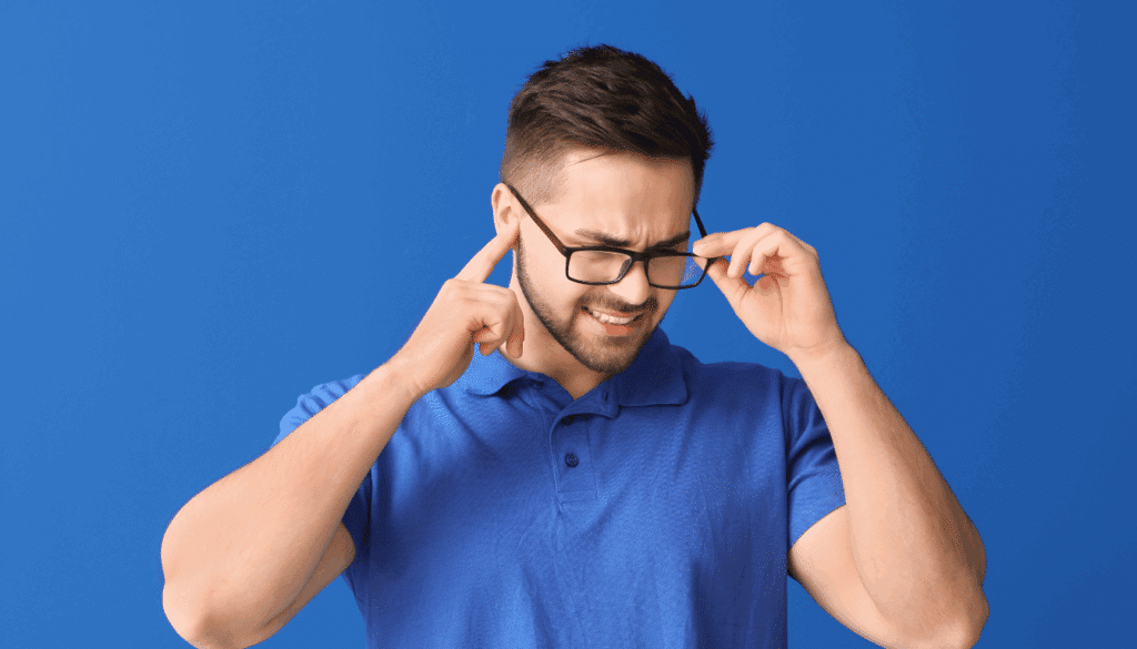 stress kan forværre susen for ørerne: bryd den onde cirkel nu - Illustration